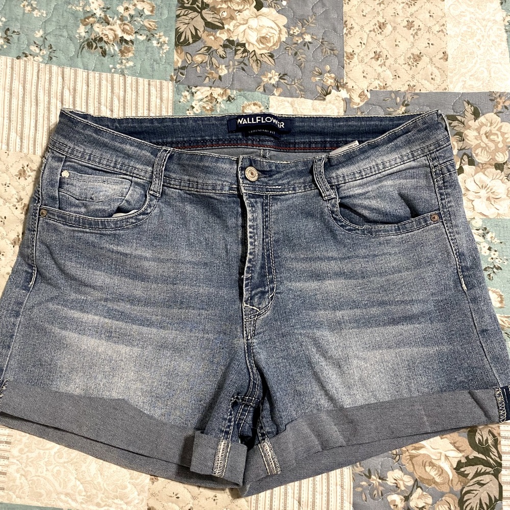 Wallflower jean shorts. Size 15. 3inch inseam.